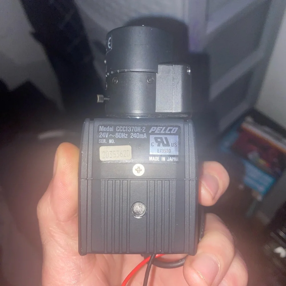 Gray Simulated Security Camera